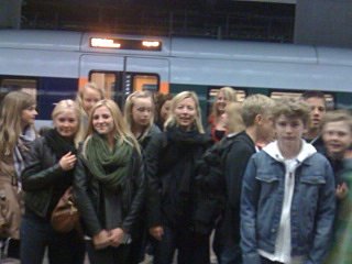 Tove med elever